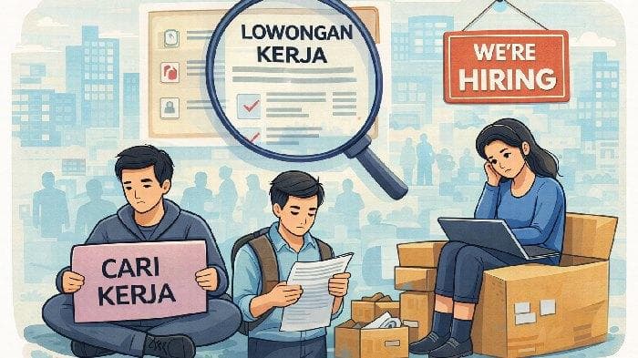 152 Ribu Warga Aceh Menganggur, SMA Dominasi Pekerjaan Paruh Waktu