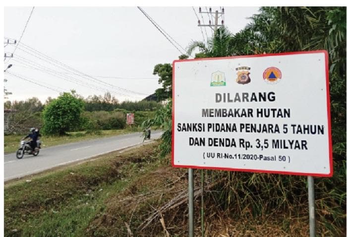 BPBK Abdya Imbau Warga Hindari Bakar Lahan, Cegah Karhutla di Aceh Barat Daya