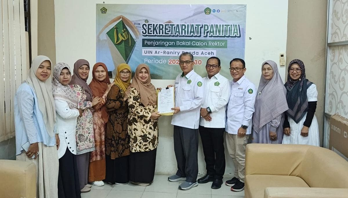 Inayatillah Maju Jadi Calon Rektor UIN Ar-Raniry, Dorong Kepemimpinan Perempuan di Aceh