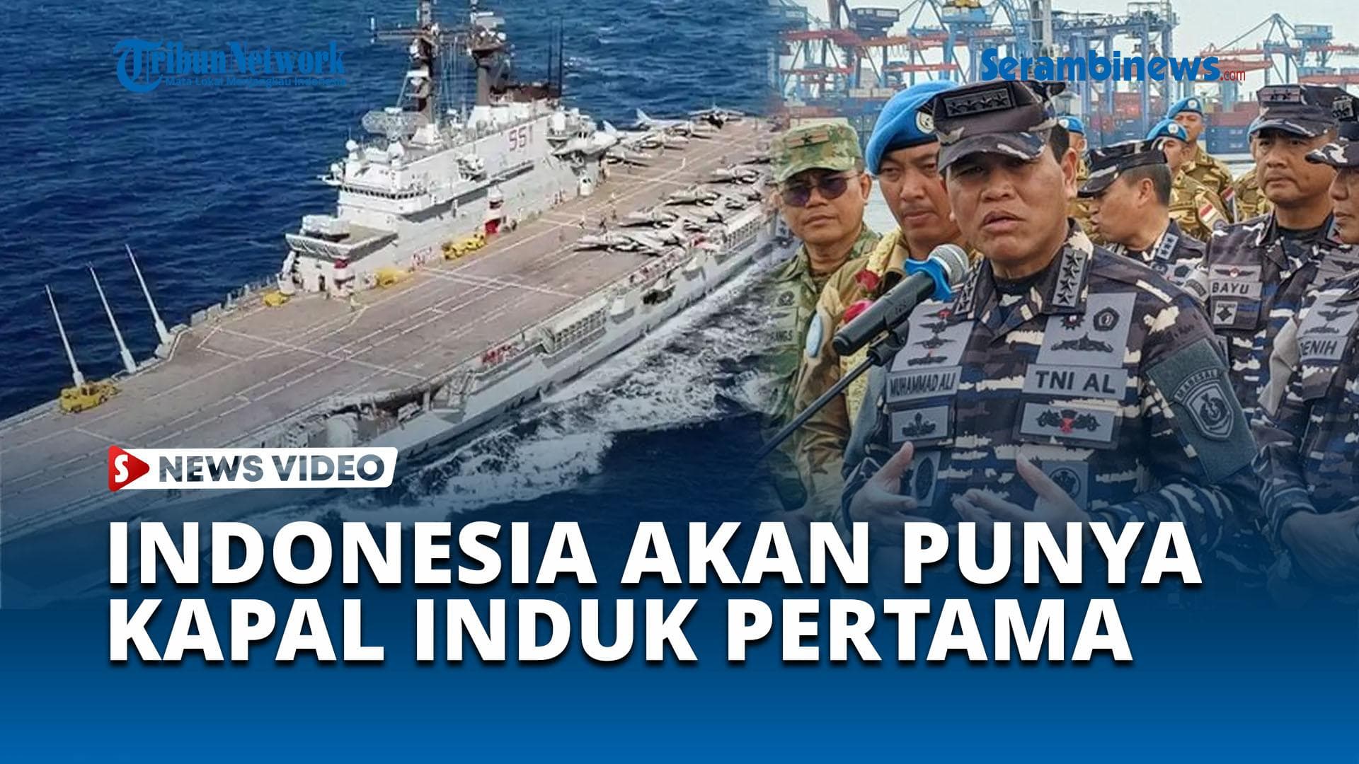 Indonesia Akan Miliki Kapal Induk Pertama dari Italia Sebelum HUT TNI 2026