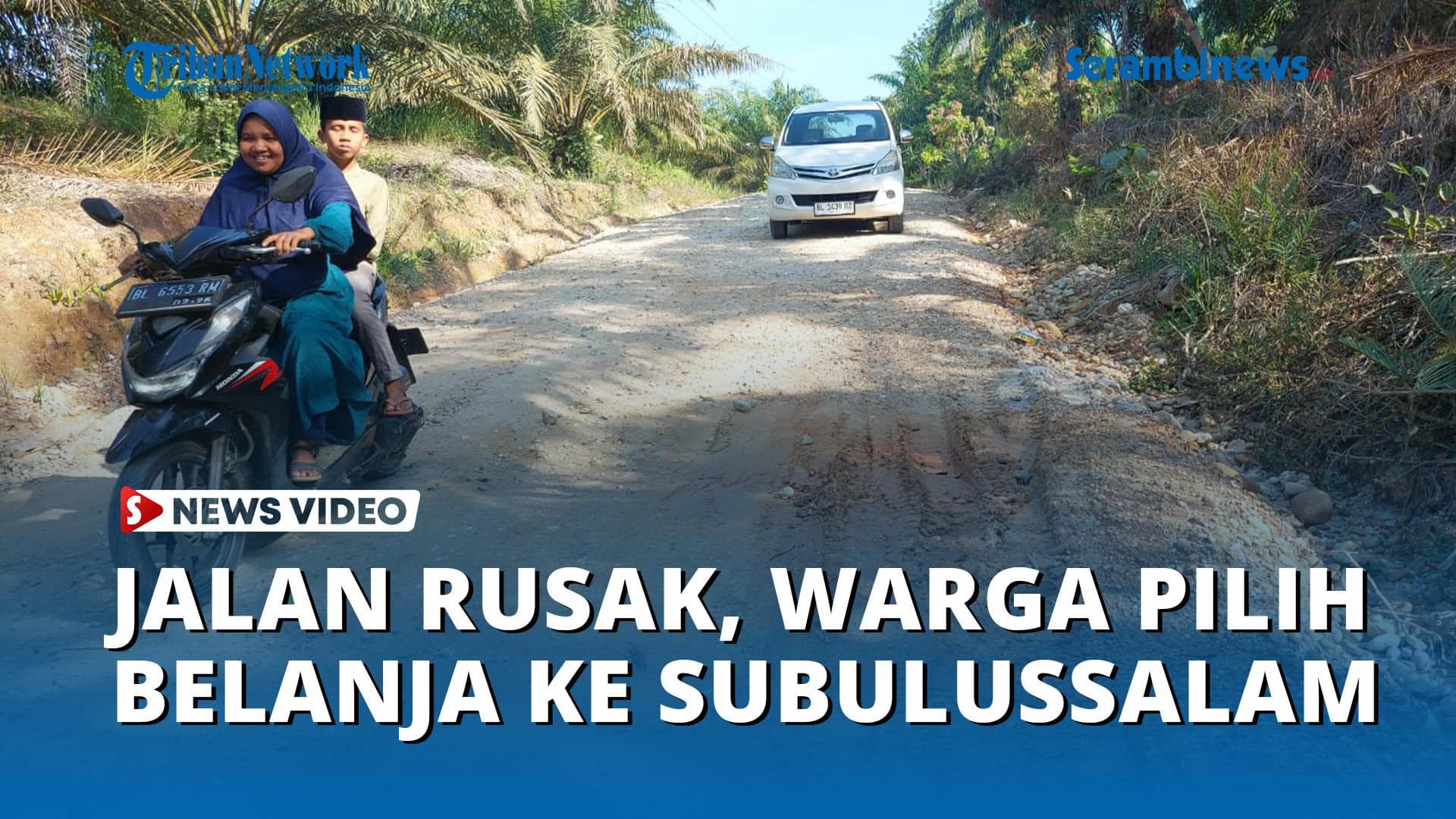 Jalan Singkohor-Gunung Meriah Rusak, Warga Aceh Singkil Pilih Subulussalam