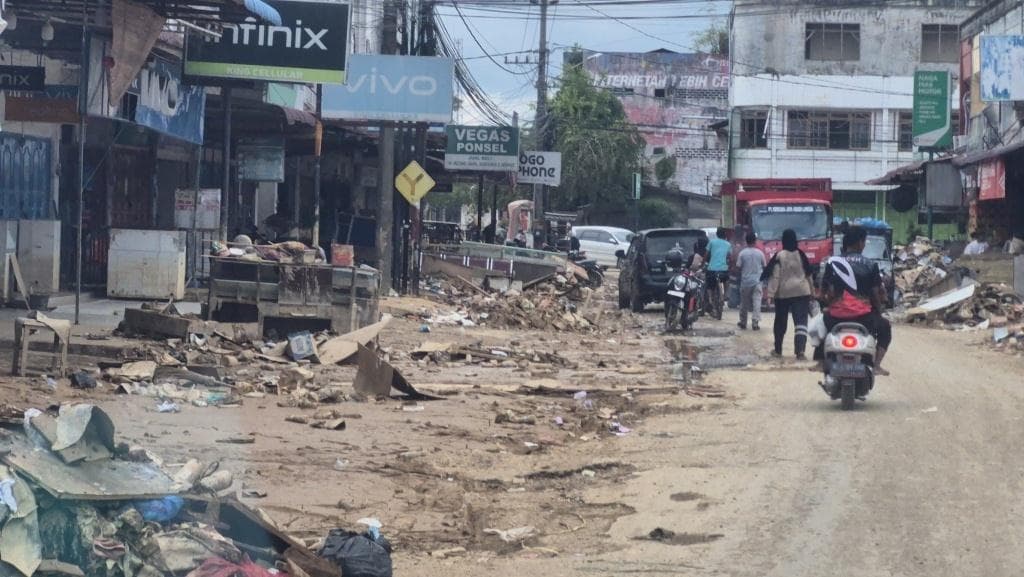 Debu Pascabanjir di Langsa Ancam Kesehatan Warga, BMKG Imbau Waspada