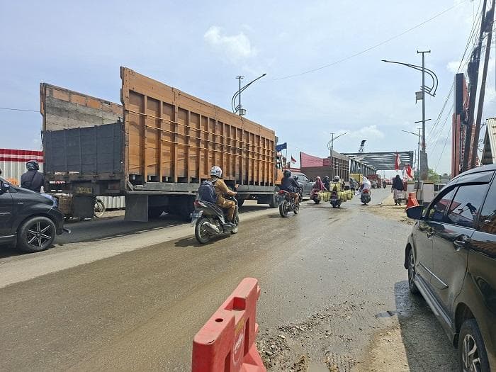 Rekayasa Lalu Lintas Jembatan Kutablang Bireuen Cegah Antrean Lebaran