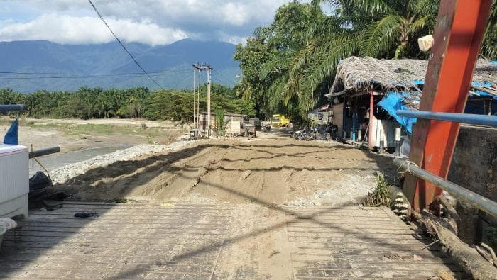 Alhamdulillah, Jembatan Salim Pipit di Agara Sudah Bisa Dilalui Mobil