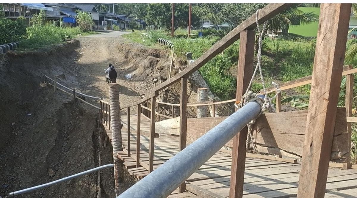 Warga Alue Limeng Bireuen Butuh Hunian dan Jembatan Jelang Puasa