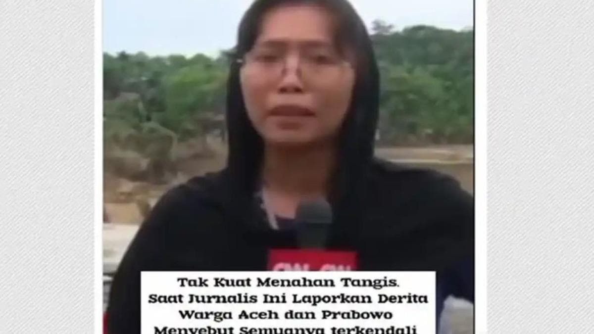 Sosok Irine Wardhanie, Jurnalis Nangis Ungkap Kondisi Memilukan Korban Banjir Aceh Tamiang
