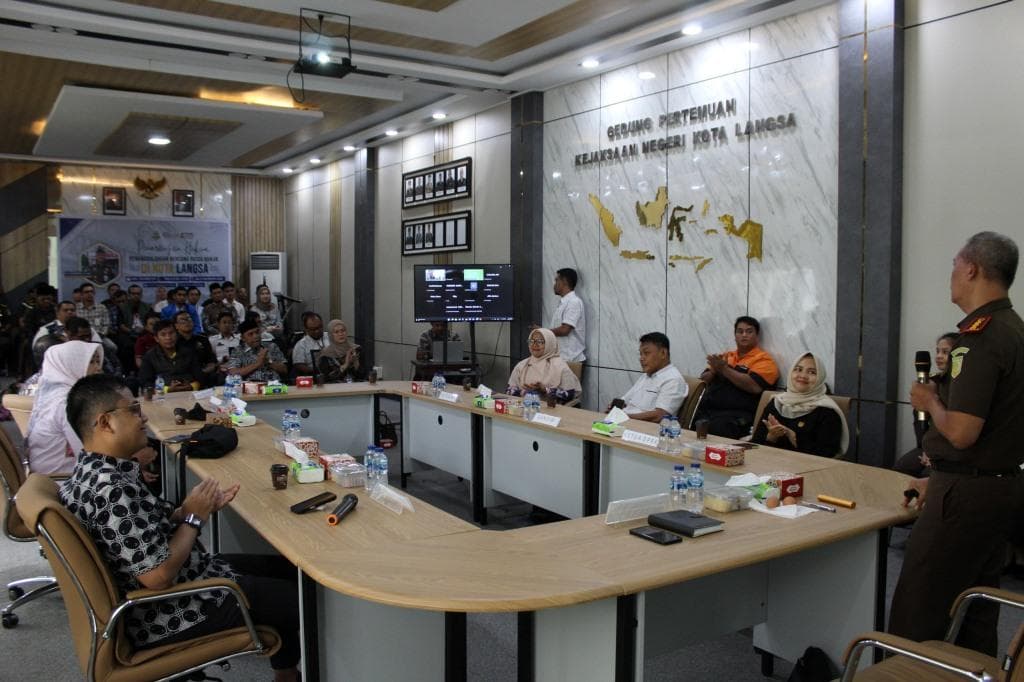 Kejaksaan Negeri Langsa Gelar Penerangan Hukum Penanggulangan Bencana Pascabanjir