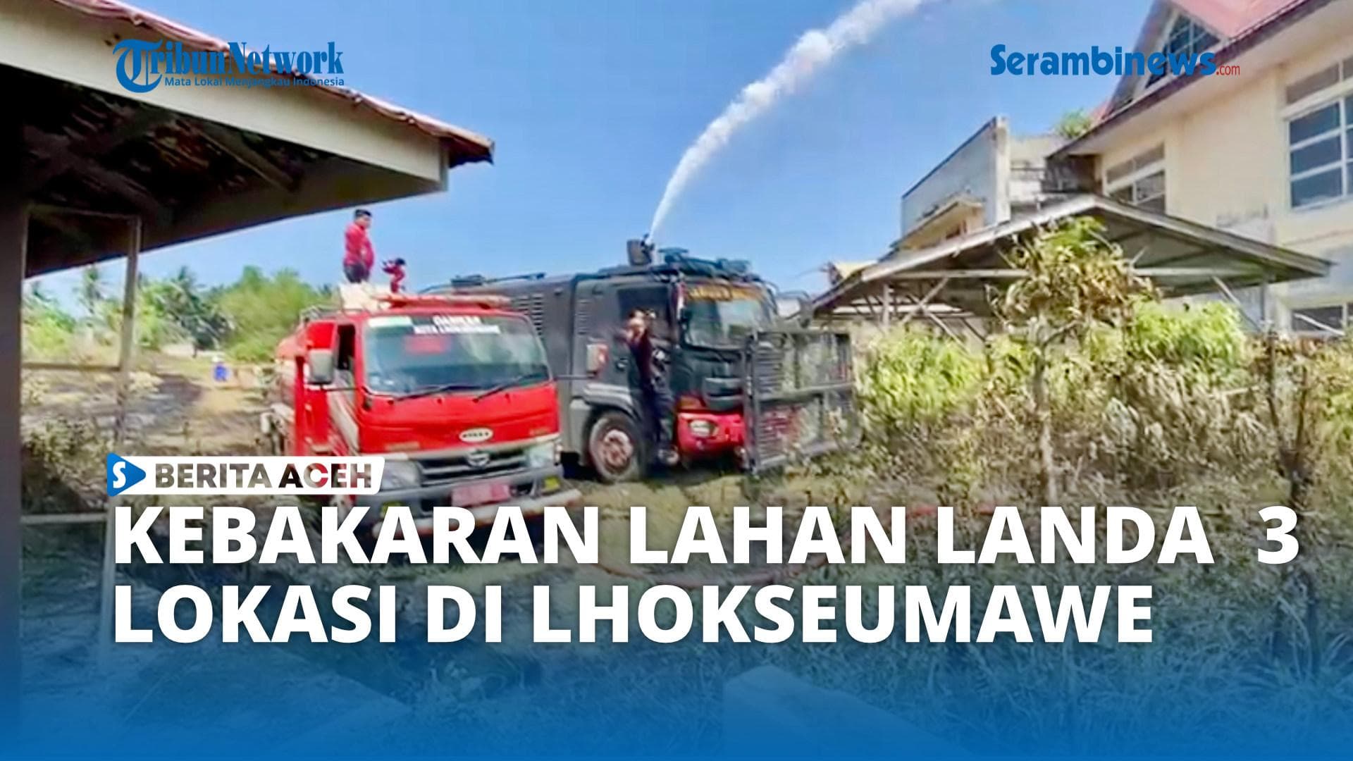 Kebakaran Lahan di Tiga Lokasi Lhokseumawe, Warga Diminta Waspada