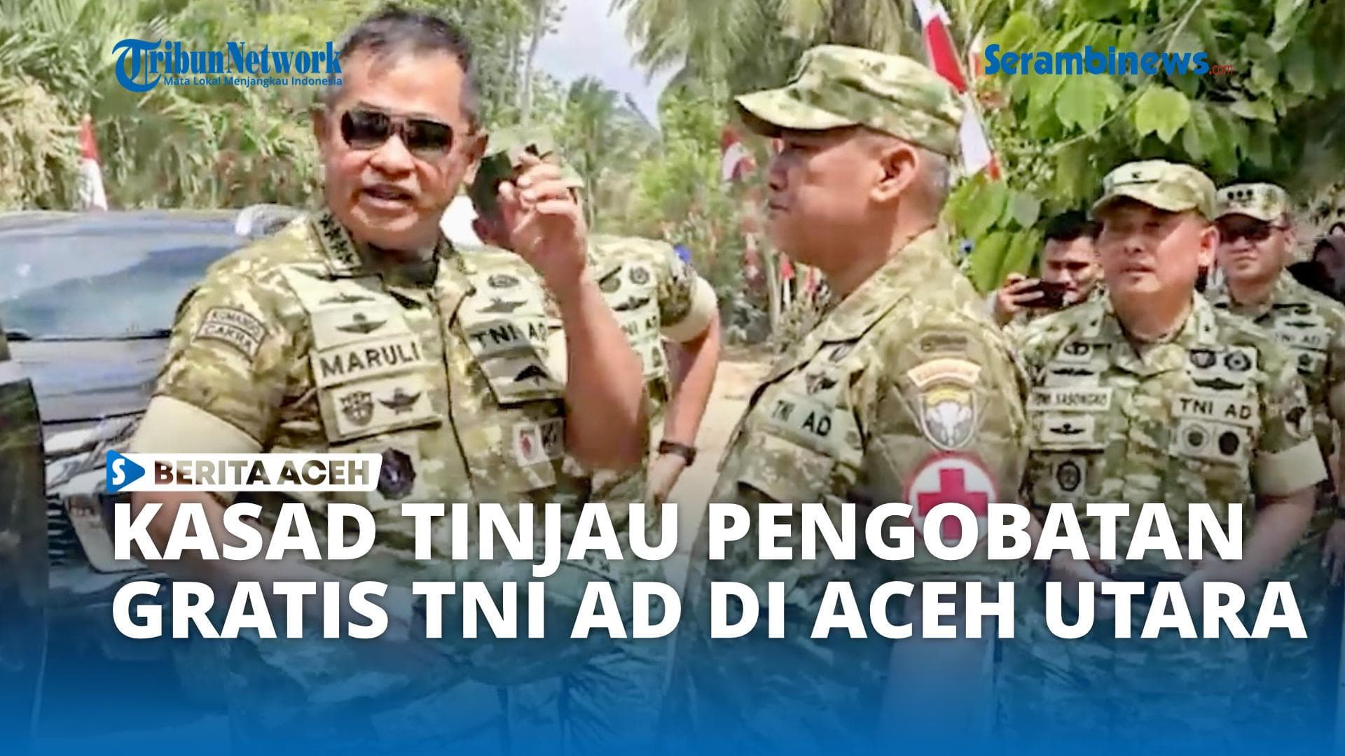 TNI AD Berikan Pengobatan Gratis untuk Warga Banjir di Aceh Utara