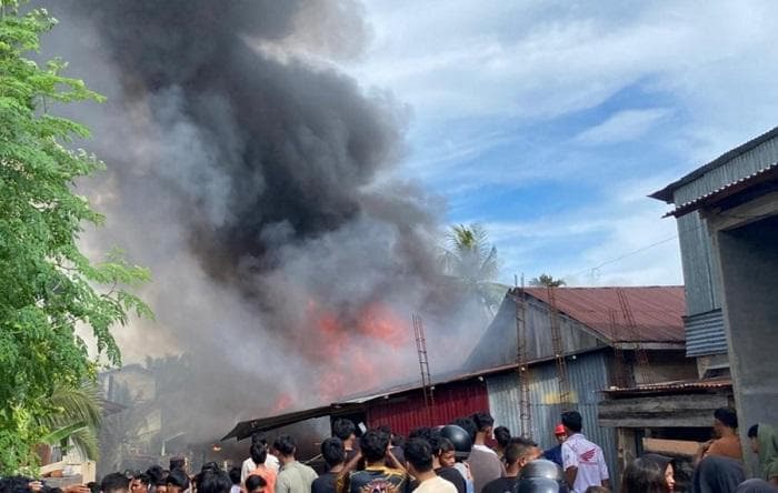 Lima Rumah Warga Lae Butar Hangus Terbakar, Harta Benda Ludes