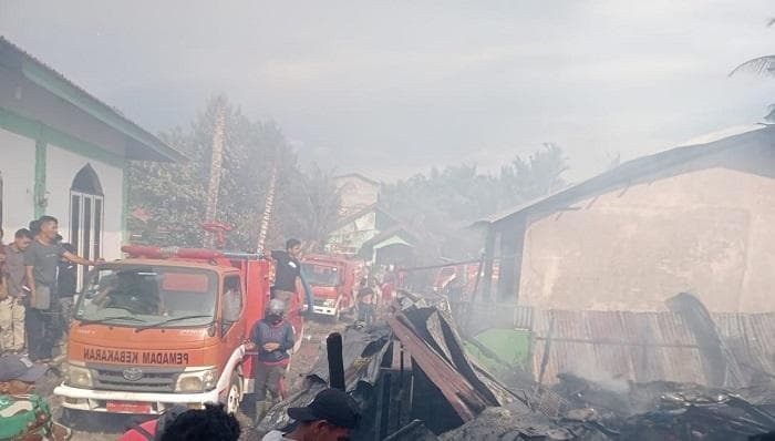 Lima Rumah Warga Aceh Singkil Terbakar, BPBD Rilis Data Korban