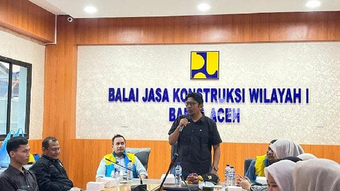 KNPI dan Balai Jasa Konstruksi Kembali Latih Pengelasan Pemuda Aceh