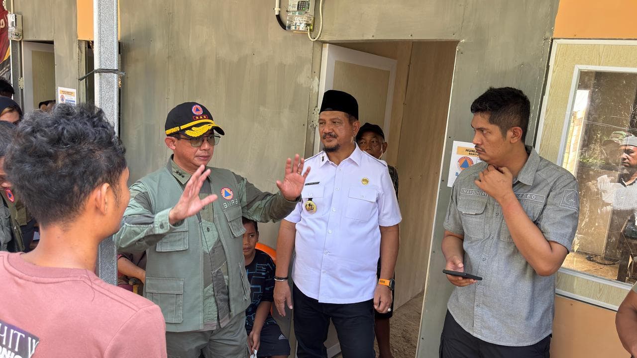 BNPB Pastikan Dana Rehab Rumah Banjir Aceh Tamiang Dicairkan Tanpa Persyaratan Berat