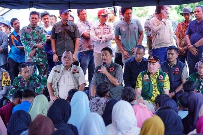 BNPB Bangun 609 Huntara untuk Pengungsi Banjir di Nagan Raya