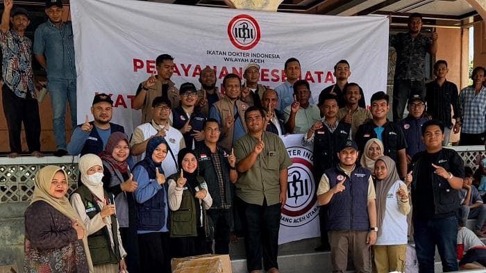 Mobile Clinic HMI-IDI Aceh Layani Ratusan Warga Terdampak Bencana