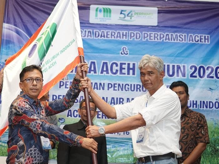 Imran Pimpin PERPAMSI Aceh, Fokus Mitigasi Bencana dan Air Bersih