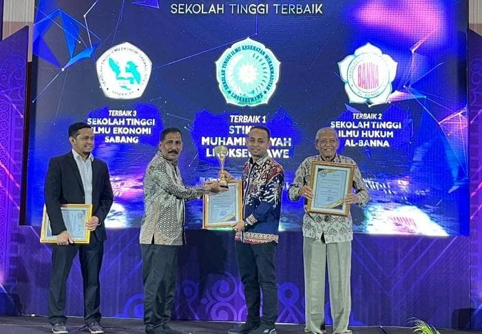 STIKesMu Lhokseumawe Borong Empat Penghargaan LLDIKTI Aceh 2025