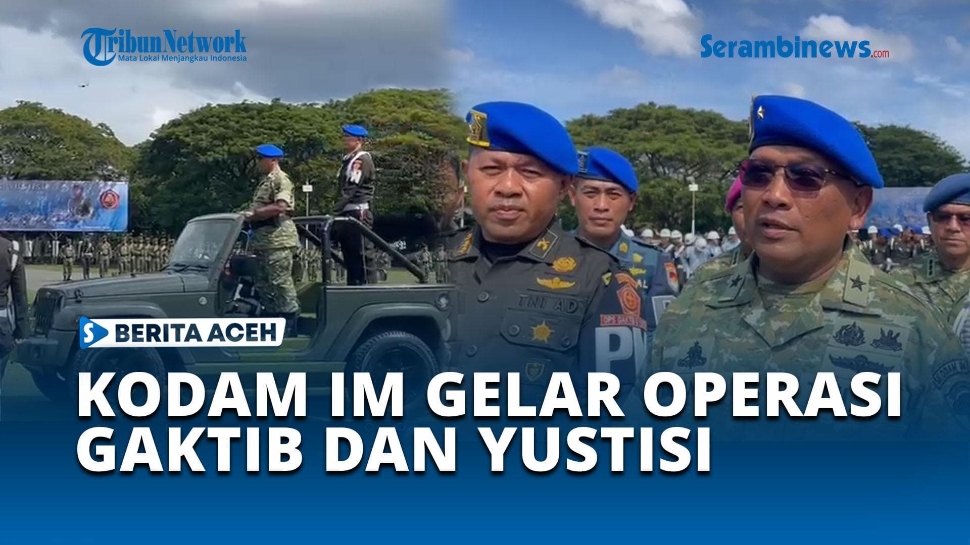 Operasi Gaktib dan Yustisi TNI di Aceh: Pelanggaran Prajurit Turun 2025