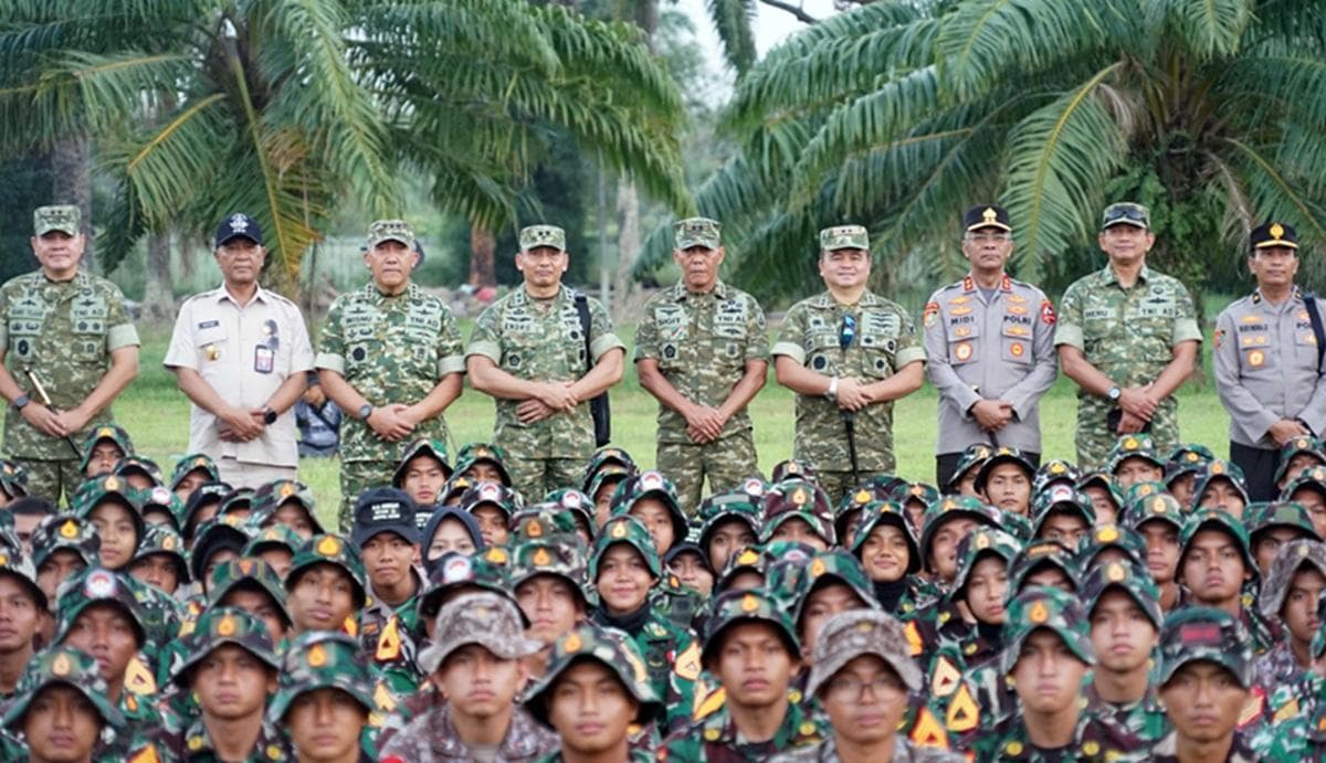 Taruna TNI dan Kadet Aceh Tamiang Pedomani Semangat Juang Pasca-Bencana