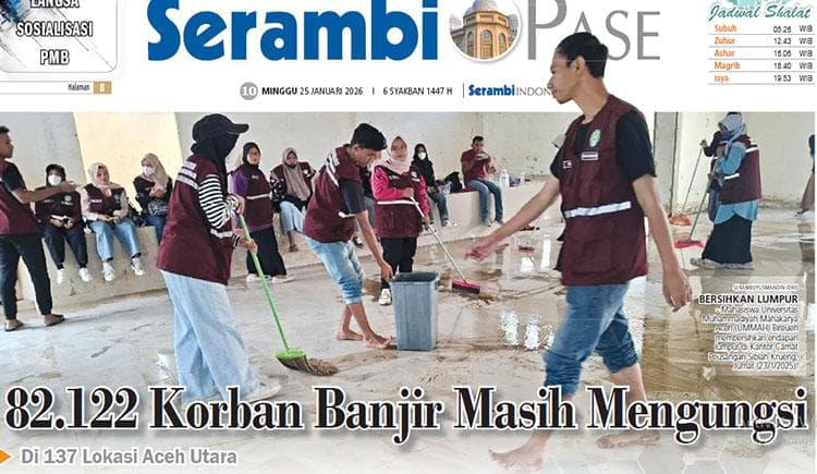 82 Ribu Warga Aceh Utara Mengungsi, 246 Tewas Akibat Banjir Parah