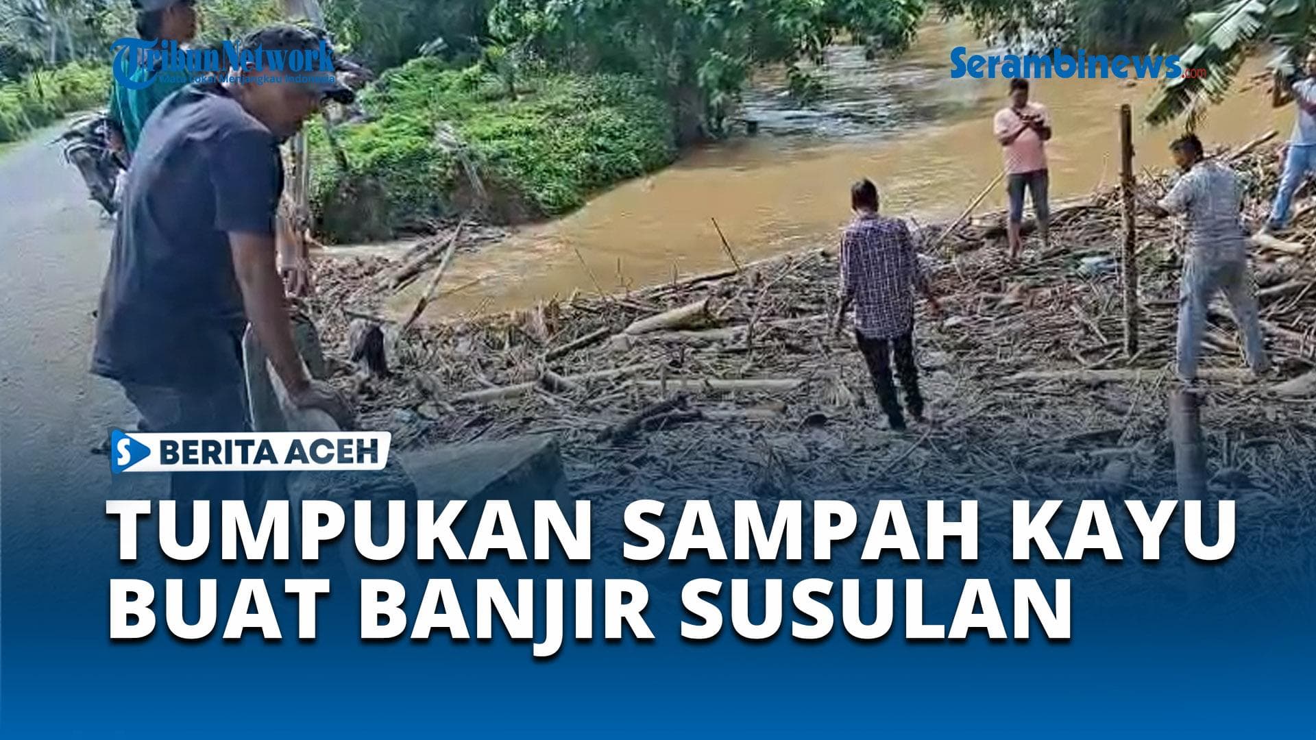 VIDEO Krueng Jeunieb Perlu Dinormalisasi untuk Cegah Banjir Terjadi Kembali