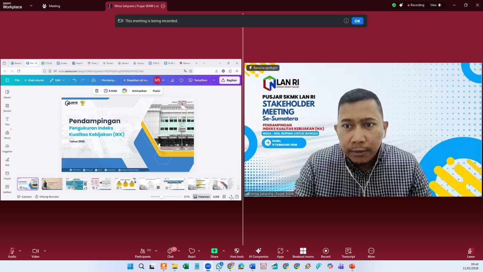 Pusjar SKMK LAN RI Dorong Aceh Tingkatkan Kualitas Kebijakan Daerah Melalui Pendampingan
