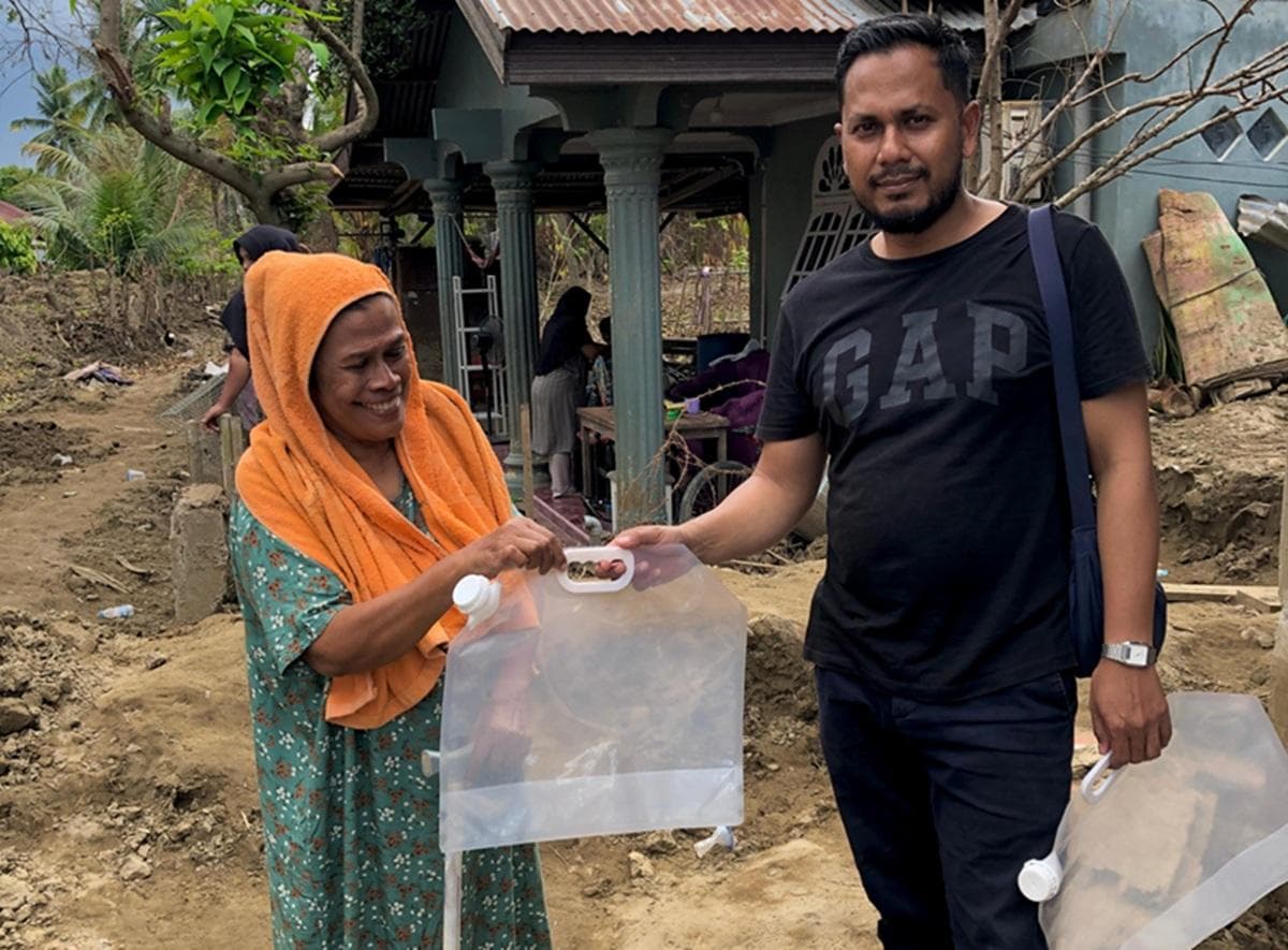 CYDC Bantu 1.000 Warga Rentan di Pidie Jaya dengan Kantong Air Bersih