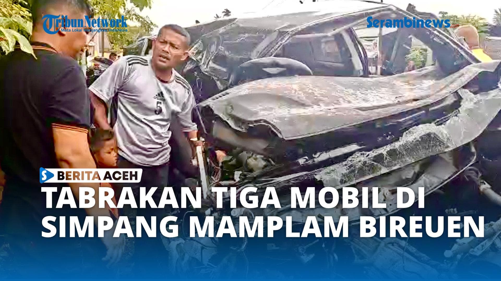 Tabrakan Beruntun di Bireuen, Empat Warga Aceh Luka-luka Saat Shalat Jumat