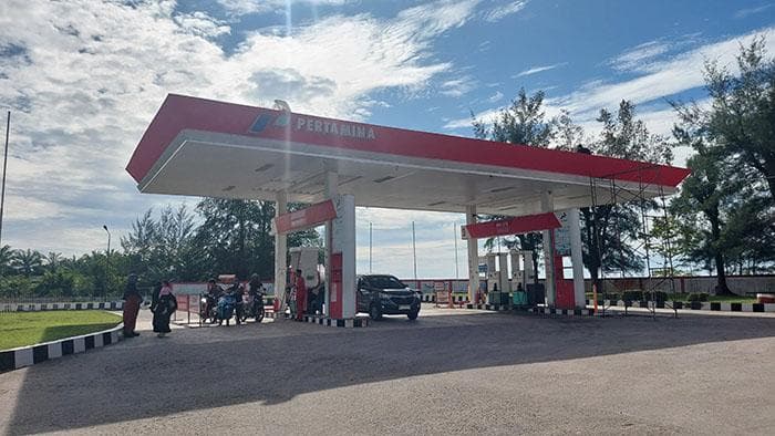 Layanan SPBU Pascabencana di Aceh Singkil Mulai Lancar, Isi BBM 5 Menit