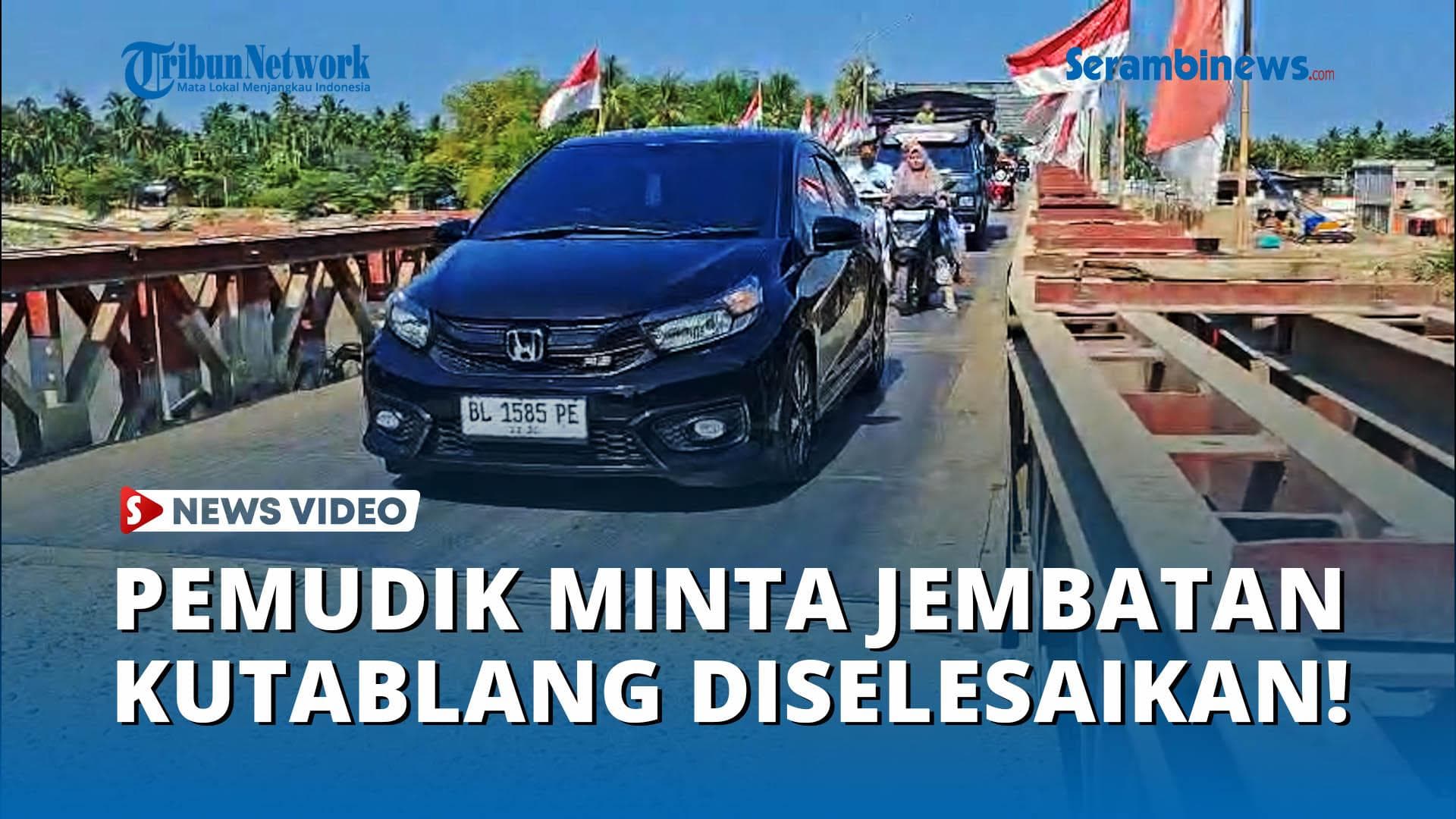 Antrean 2 Km di Jembatan Kutablang, Pemudik Aceh Minta Percepatan Pembangunan