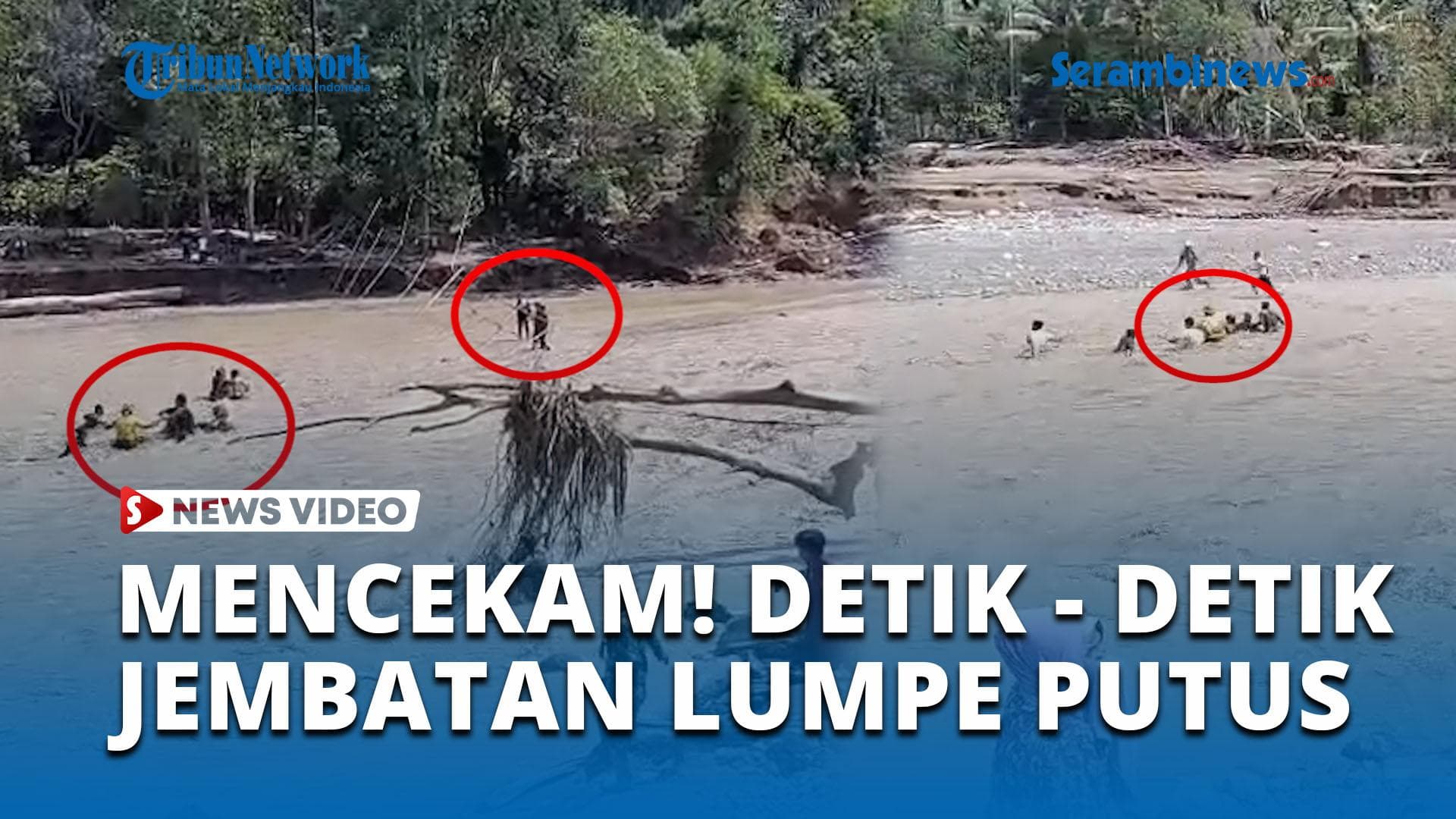 Jembatan Darurat Reje Payung Ambruk, Akses Bantuan ke Desa Terisolasi Terhambat