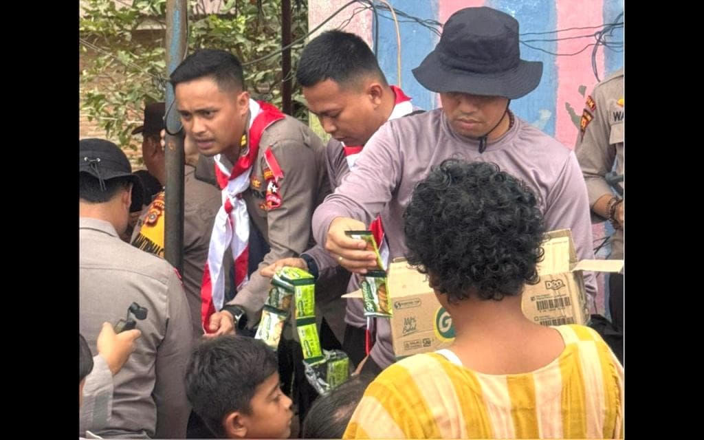 Mahasiswa STIK Salurkan Bantuan untuk Korban Banjir di Aceh Utara