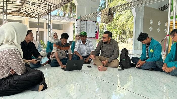 Mahasiswa Umuslim Bireuen Ciptakan Aplikasi Tanggap Bencana untuk Warga Pante Lhong