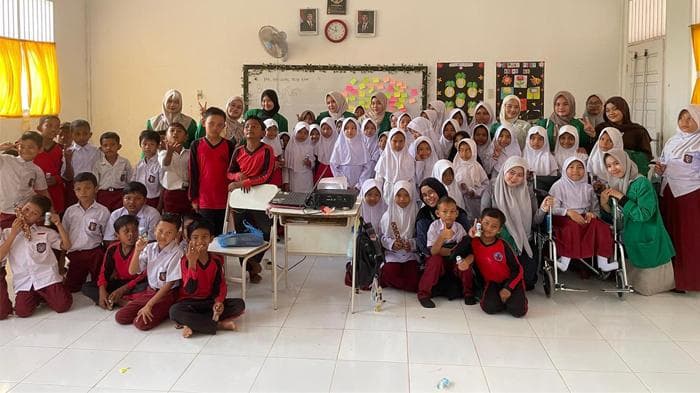 Mahasiswa Unimal Sosialisasi Anti Bullying di SD Muara Batu Aceh Utara