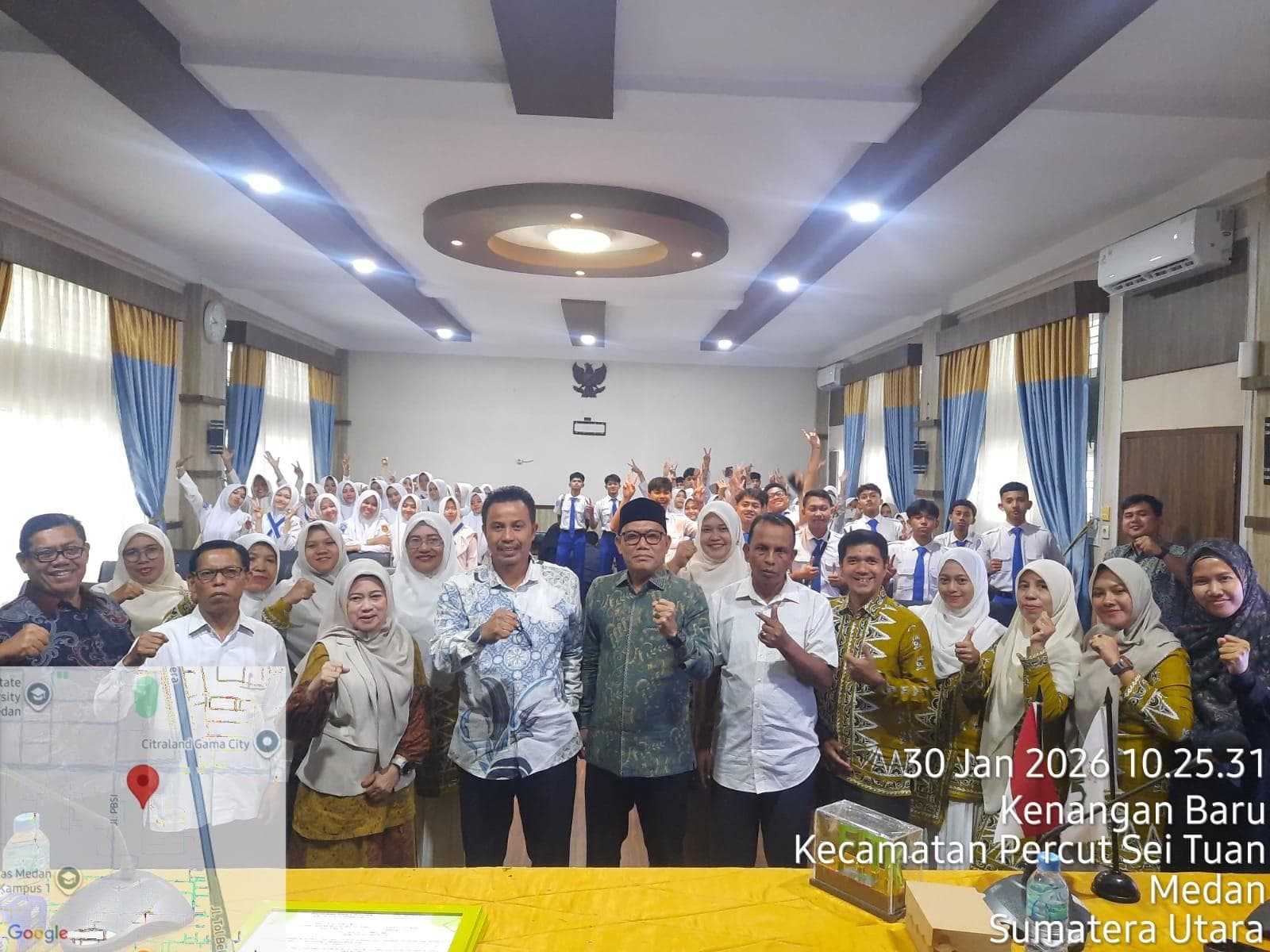 60 Siswa MAN 1 Aceh Barat Kunjungi UINSU, Bahas Pendidikan Terkini