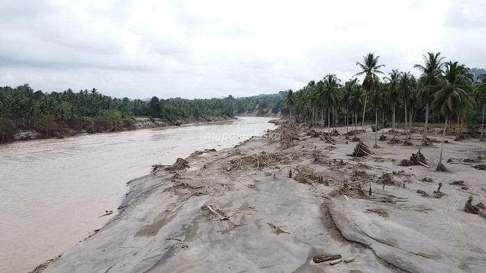 Survei Mapala ALASKA Temukan Alur Sungai Krueng Peusangan Melebar Pasca Banjir Bireuen