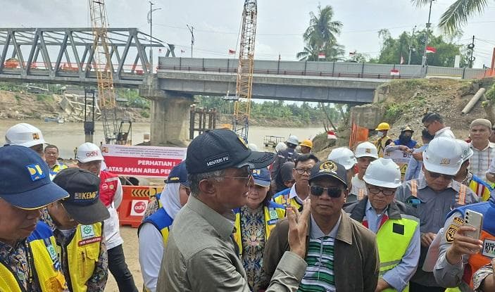 Jembatan Krueng Tingkeum Bireuen Mulai Dibangun, Target 8 Bulan Selesai