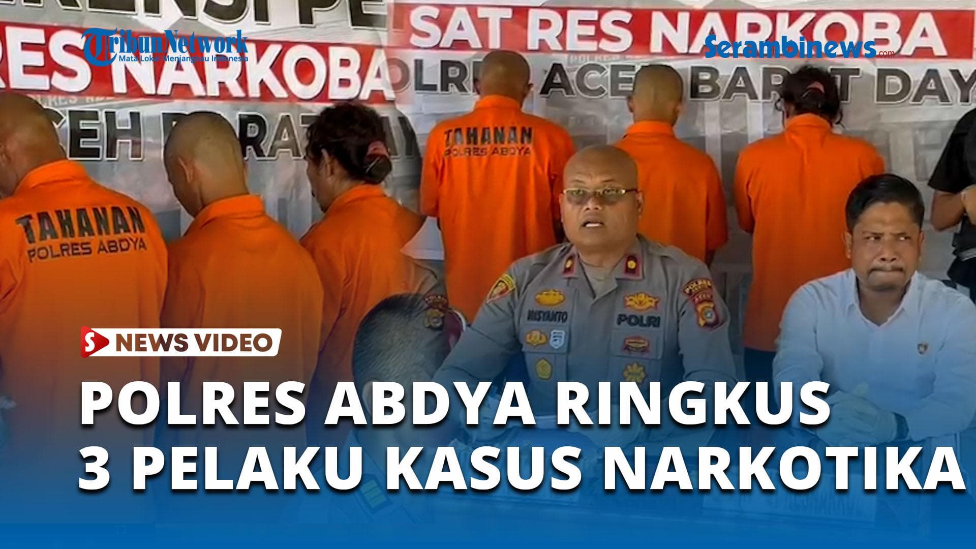 Polisi Abdya Tangkap Tiga Pelaku Narkoba, Amankan Sabu dan Ganja