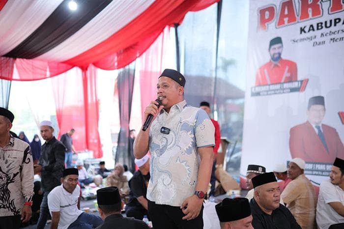 Partai Aceh Aceh Timur Santuni Anak Yatim dan Buka Puasa Bersama