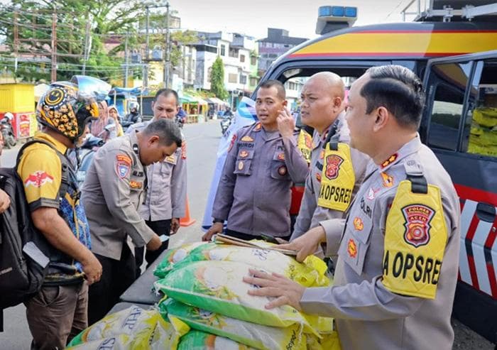 Polres Aceh Barat Daya Gelar Pasar Murah untuk Stabilkan Harga Pangan di Blangpidie