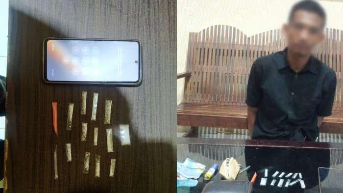 Warga Idi Rayeuk Diamankan Polisi dengan 12 Paket Sabu Siap Edar
