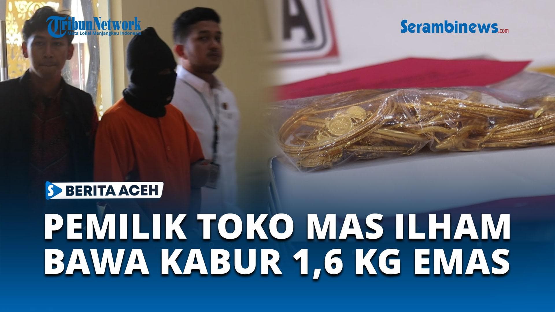 Pemilik Toko Mas Ilham Lambaro Ditangkap, 85 Warga Aceh Besar Hilang Emas dan Uang