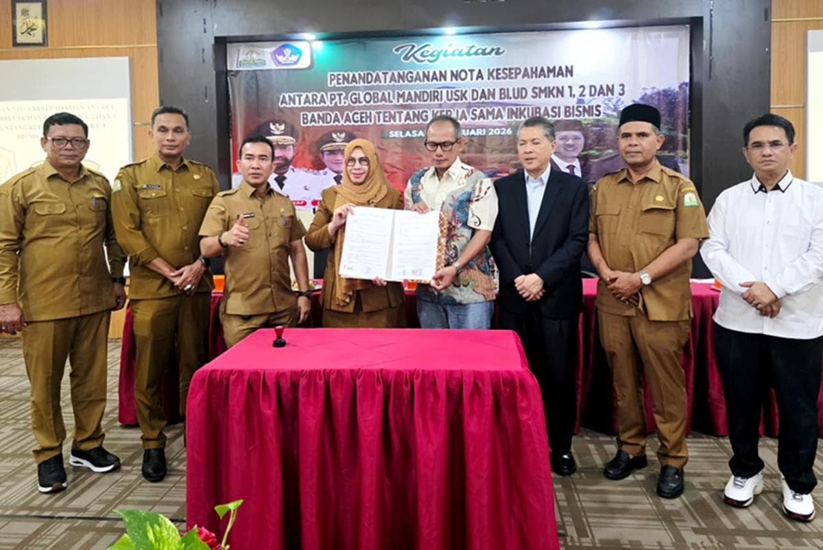 USK Gandeng SMK Banda Aceh Untuk Kemandirian Ekonomi Daerah Melalui BLUD