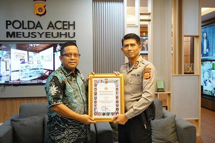 PTPN IV Aceh Tamiang Dapat Penghargaan Kapolda atas Bantuan Pasca Bencana