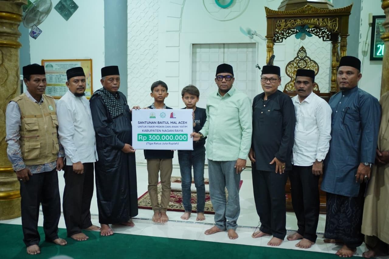 Pemerintah Aceh Salurkan Rp300 Juta untuk Pemulihan Bencana di Nagan Raya