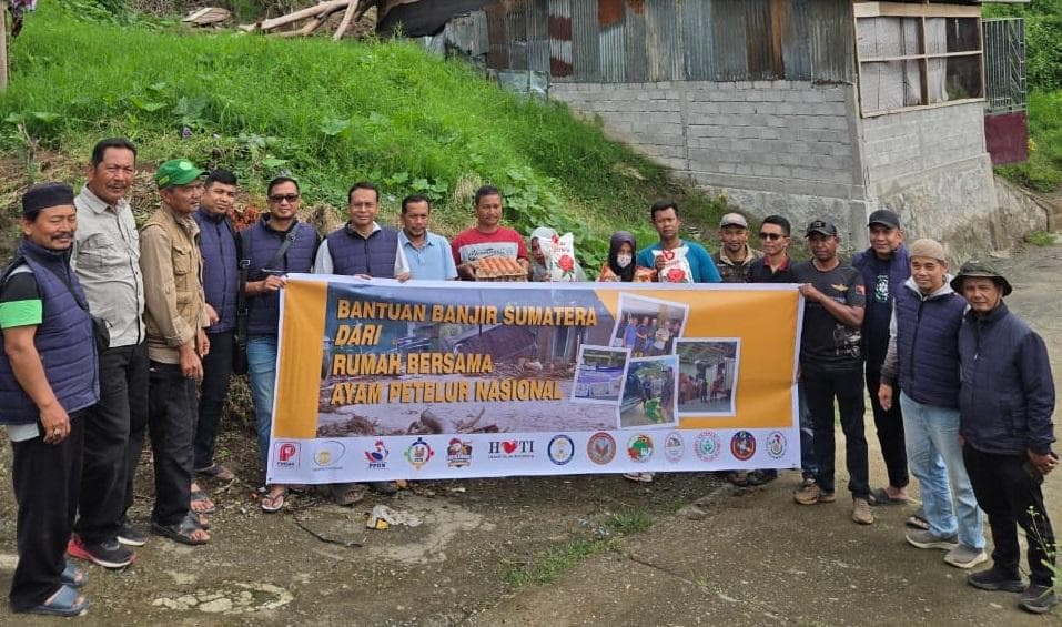 Perantau Aceh di Medan Salurkan Pakan Ternak untuk Korban Banjir