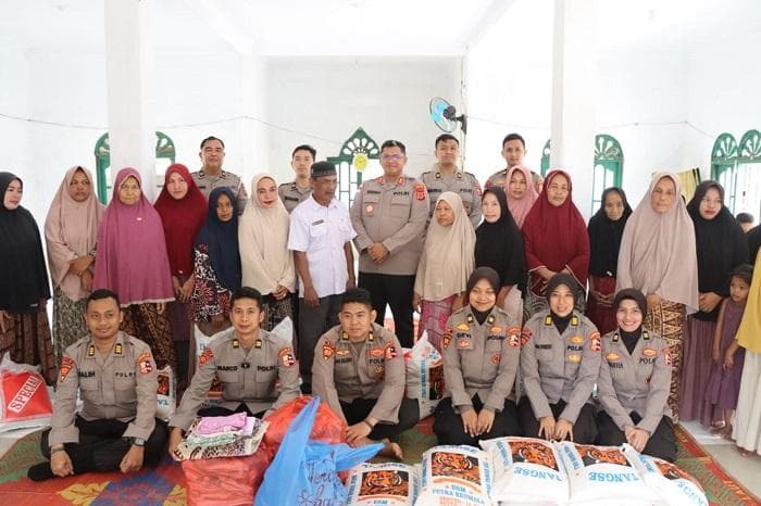 Mahasiswa PTIK Bangun Sumur Bor dan Salurkan Bansos untuk Warga Terdampak Bencana di Nagan Raya