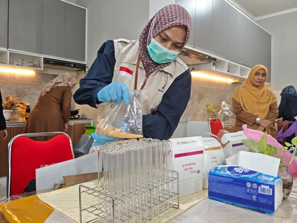 BBPOM Aceh Pastikan Keamanan Makanan Bergizi Gratis di SMPN 6 Banda Aceh