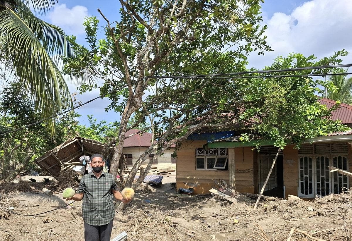 Pante Lhong Dihantam Banjir Bandang, Usaha Ekonomi Warga Lumpuh Total
