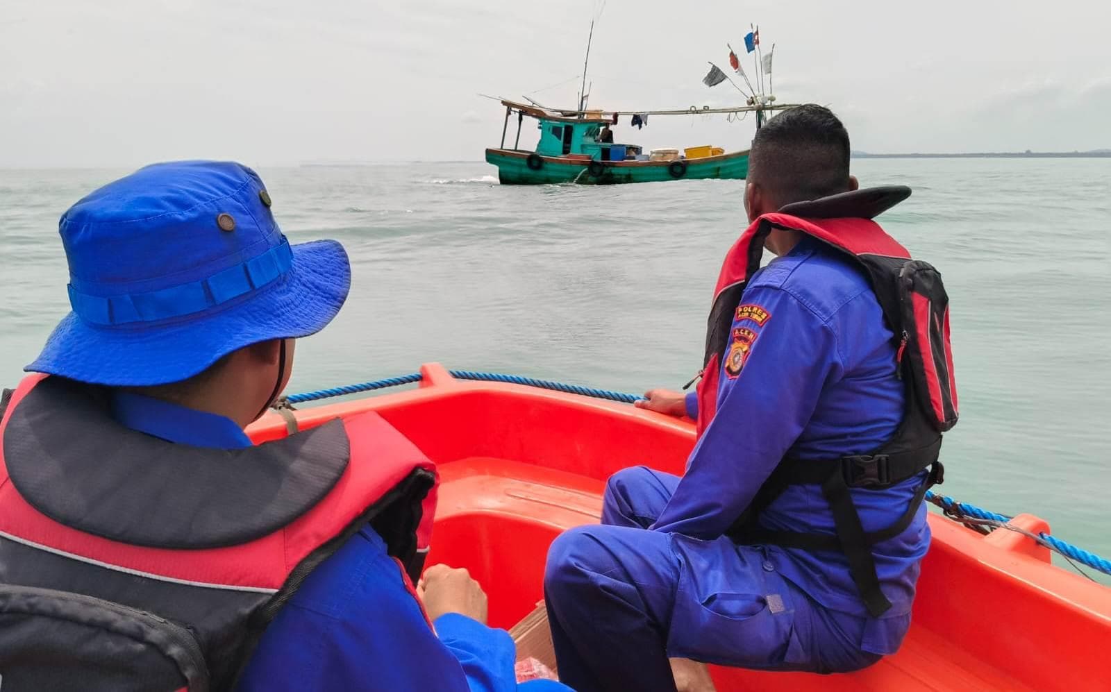 Kapal Nelayan Sumut Ditabrak, 4 ABK Hilang di Aceh Timur - Pencarian Berlanjut